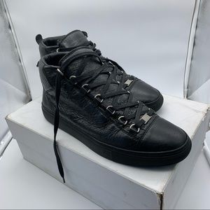 Mens Balenciaga Arena High Sneakers 